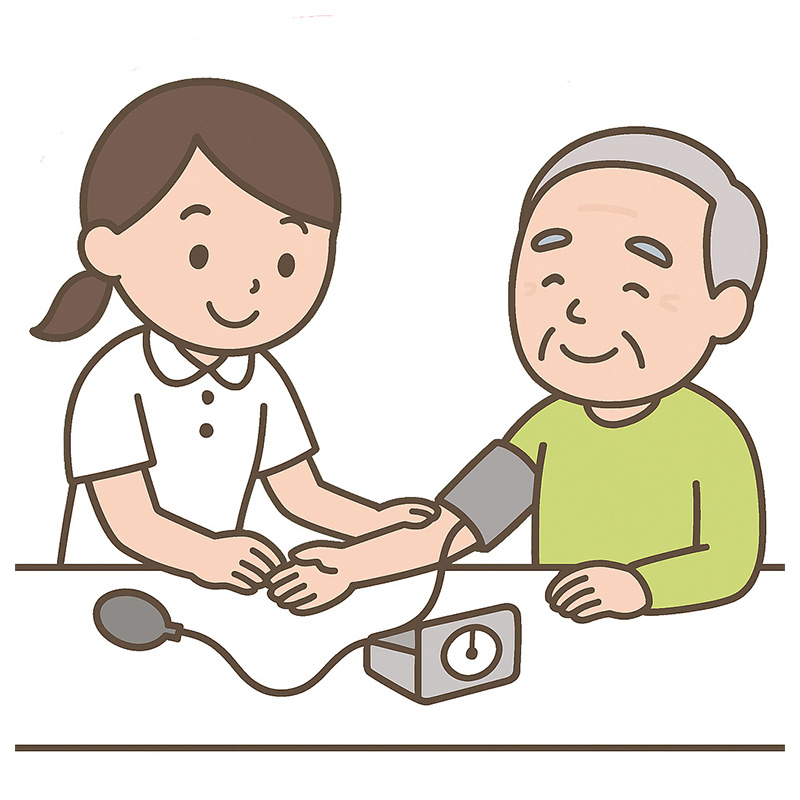 病状の観察